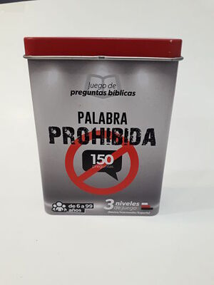 JUEGO CARTAS PALABRA PROHIBIDA