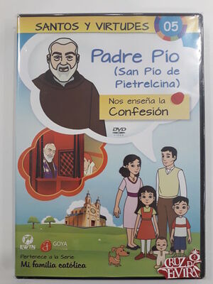 PADRE PIO DVD NOS ENSEÑA LA CONFESION MI FAMILIA CATOLICA