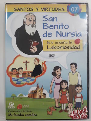 DVD SERIE MI FAMILIA CATOLICA  07 SAN BENITO DE NURSIA