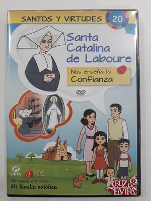 DVD SERIE MI FAMILIA CATOLICA  20 SANTA CATALINA DE LABOURE