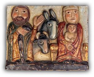 RELIEVE ROMANICO SANTOÑA