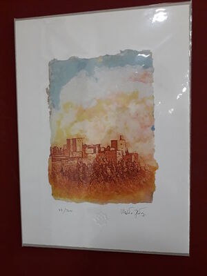 GRABADO TORRE DE LA VELA (PULPAS DE COLOR)