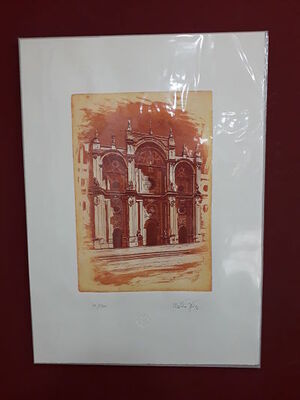 GRABADO PORTADA DE LA CATEDRAL