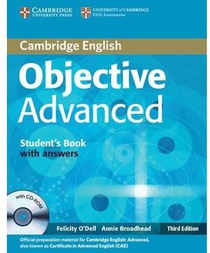 OBJECTIVE ADVANCED STUDENT'S BOOK WITH ANSWERS WITH CD-ROM 3RD EDITION