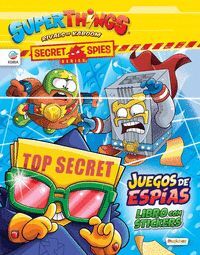 LIBRO STICKERS SUPERTHINGS (SERIES SECRET SPIES)