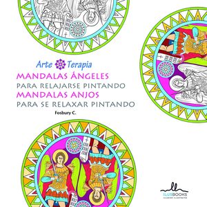 MANDALAS ÁNGELES, PARA RELAJARSE PINTANDO