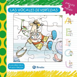 LAS VOCALES DIVERTIDAS - LIBRO PUZLE