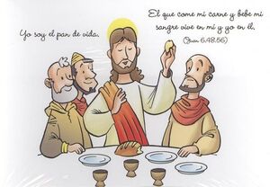 TARJETA RECUERDO 1  COMUNION MOD 1