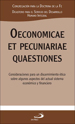 OECONOMICAE ET PECUNIARIAE QUAESTIONES