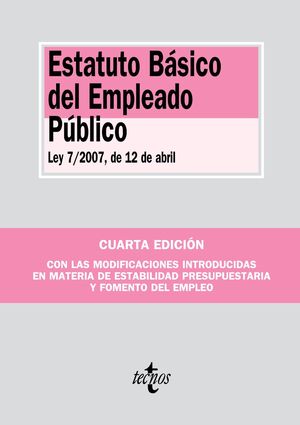 ESTATUTO BÁSICO DEL EMPLEADO PÚBLICO