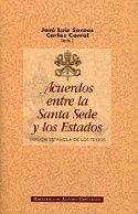 ACUERDOS ENTRE LA SANTA SEDE Y LOS ESTADOS.