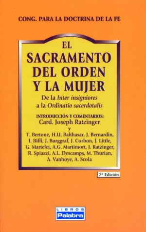 EL SACRAMENTO DEL ORDEN Y LA MUJER