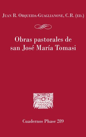 OBRAS PASTORALES DE SAN JOSÉ MARÍA TOMASI Nº289