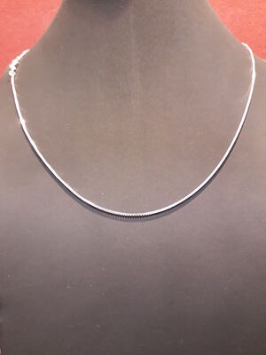 CADENA PLATA VENECIANA 45CM