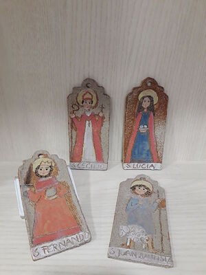 PLACA SANTOS CERAMICA