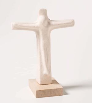 CRUCIFIJO CLAY 11CM