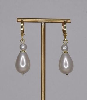 PENDIENTE PERLA VENECIANA