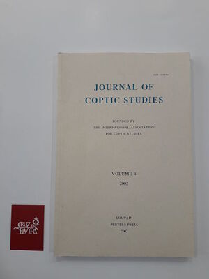 JOURNAL OF COPTIC STUDIES VOLUME 4 (2002)