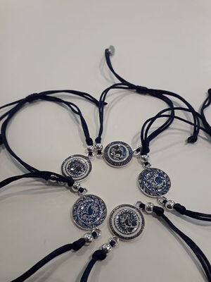 PULSERA CERAMICA  16MM CORDON