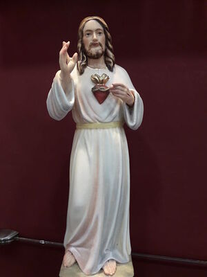 SAGRADO CORAZON DE JESUS 15CM