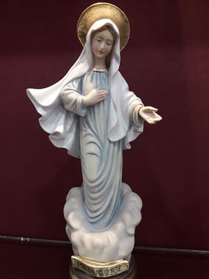 VIRGEN MEDJUGORE 15CM
