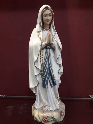 VIRGEN LOURDES 25CM