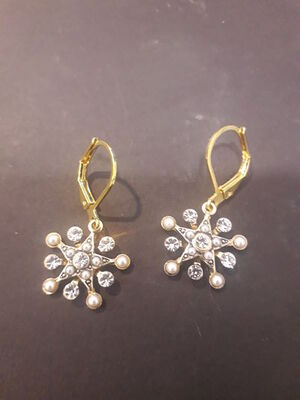 PENDIENTE ESTRELLA BLANCA